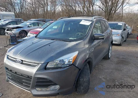 2013 Ford Escape Titanium из США, поврежденный, VIN 1FMCU0J99DUA92556